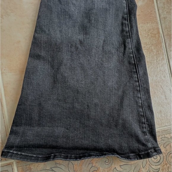 FRAME Worn  Twice  Denim  Le Bell  black jeans‎ Women size 25 - Picture 7 of 10